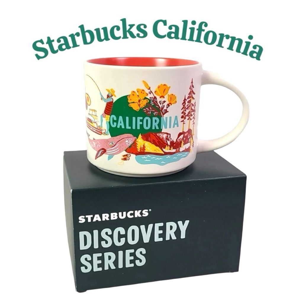 Starbucks California STARBUCKS CALIFORNIA DISCOVERY SERIES COFFEE CUP MUG 14 OZ